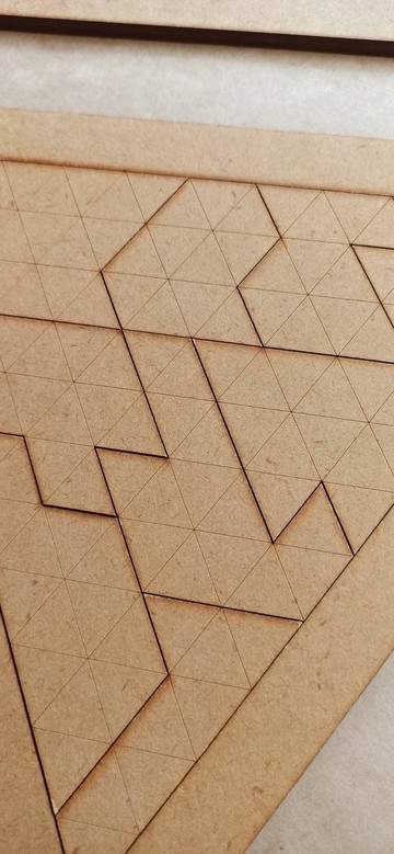 拼圖桌遊- 三角形| 露營必備| 益智玩具| 教具| 生日禮物| 休閒娛