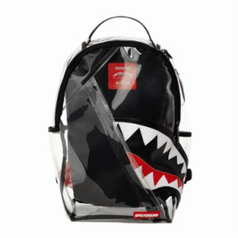 送料無料 スプレーグラウンド Spray Ground Angled Vision Shark シャーク サメ リュック 透明 クリア バッグ ストリート ヒップホ 通販 Lineポイント最大1 0 Get Lineショッピング