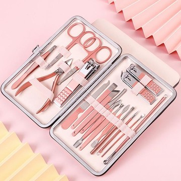 【熱門推薦】不鏽鋼指甲鉗套裝美甲工具全套指甲剪7件套修甲指甲刀