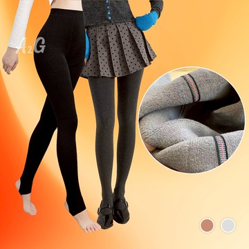 A2G®【厚絨暖心】70公斤可穿•蓄熱厚絨輕塑連身褲襪 連腳/踩腳︙40-70kg︙9001 9002