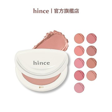 【hince】 半月奶霜腮紅 (3g/9色) | 柔焦、持色、日常 | 官方旗艦店