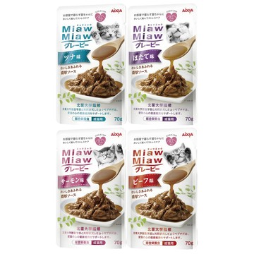 AIXIA 【24入組】日本-妙喵濃厚主食軟包 70g