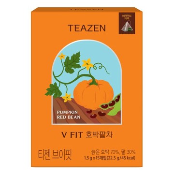 Teazen V-Fit Pumpkin Red Bean Tea 15T