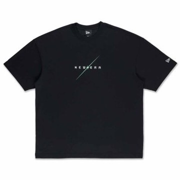 NEW ERA 男女 寬版短袖上衣 TRAIL RUNNER NE 黑 NE14701271