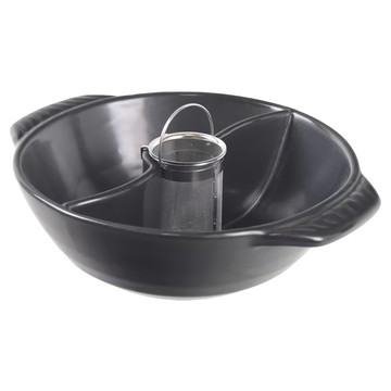 bargogo 愛戀鍋 陶瓷鍋 不鏽鋼濾網  24cm  CSOK-01  1個