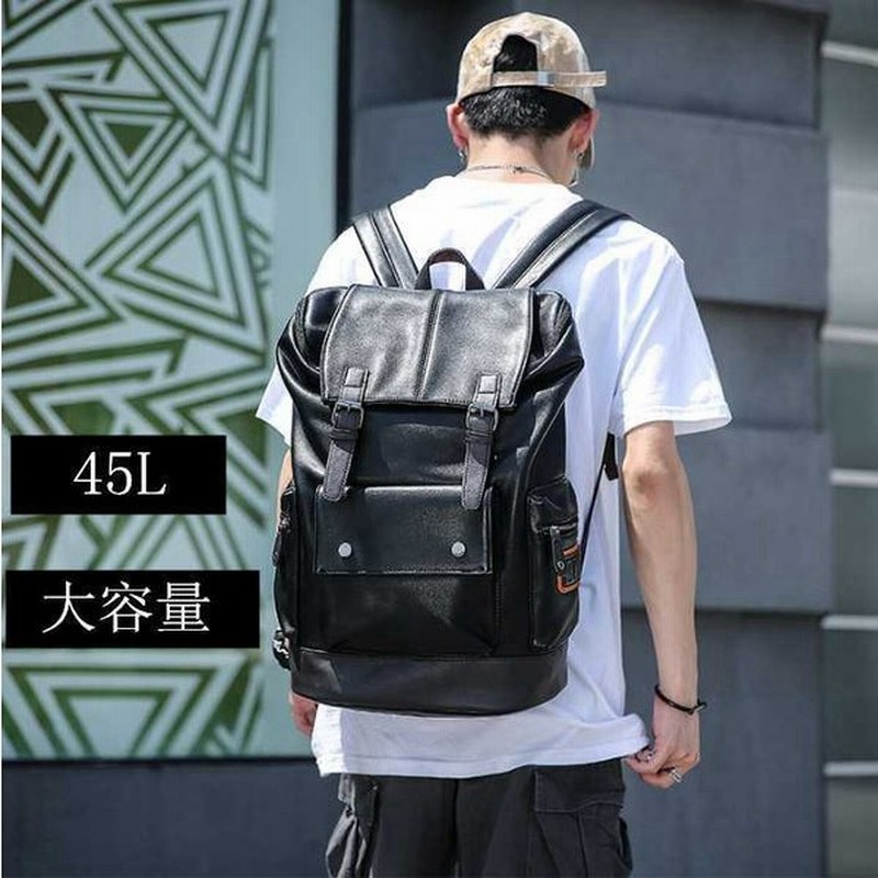 大容量 革 リュック メンズ 対応 撥水 軽量 Pc レザー 高級 グッシオ ウォーモ ヴィンテージ風 ドラム型 デイリュック イタリア 通販 Lineポイント最大0 5 Get Lineショッピング