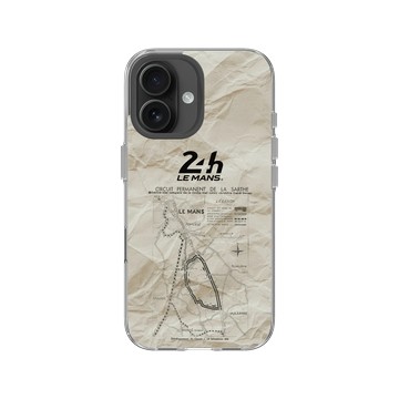 iPhone 16 Clear Case（相機按鈕） 透明 - 24 Hours of Le Mans - 24H - Vintage Track