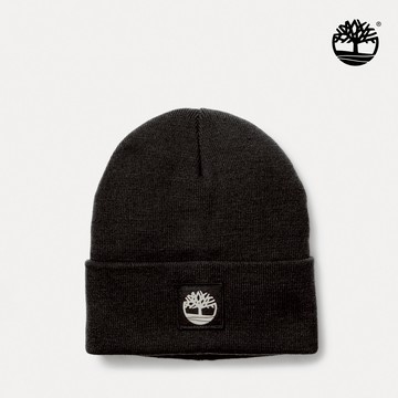 Timberland 中性黑色徽章毛帽|A65JA001