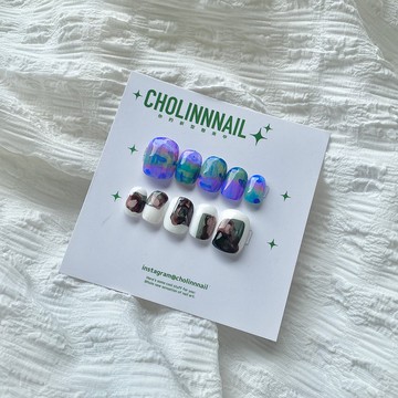 R08美術館角落- 客製化手作穿戴美甲片