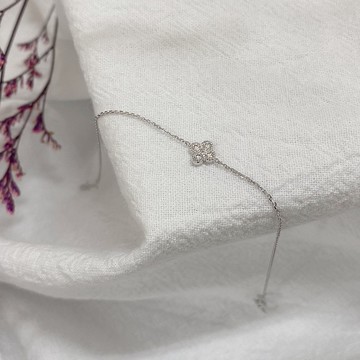 14K | 童年幸運草_手鍊