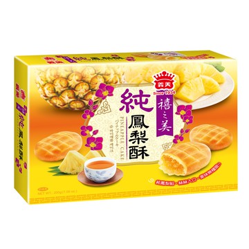 【蝦皮直營】義美 禧之美純鳳梨酥 200g