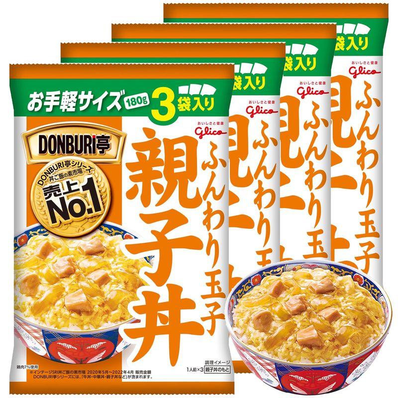 グリコ DONBURI亭 親子丼 3食パック×4個