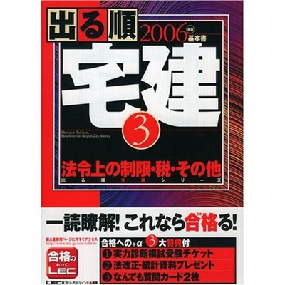 日本限定モデル 出る順宅建シリーズ 出る順宅建直前大予想模試 08年版 ビジネス教養 Melontareitit Com