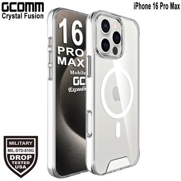 GCOMM iPhone 16 Pro Max 磁吸晶透軍規防摔殼 Crystal Fusion MagSafe