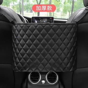 汽車中間座椅間放儲物網兜女生車載收納掛袋椅后背置物袋車內用品