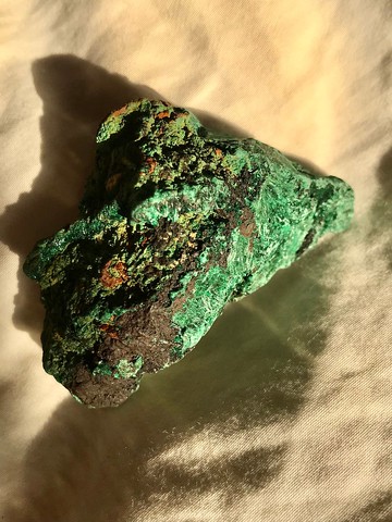 孔雀石 水晶簇 盆景 原石 擺件 天然原石 水晶原石 crystal