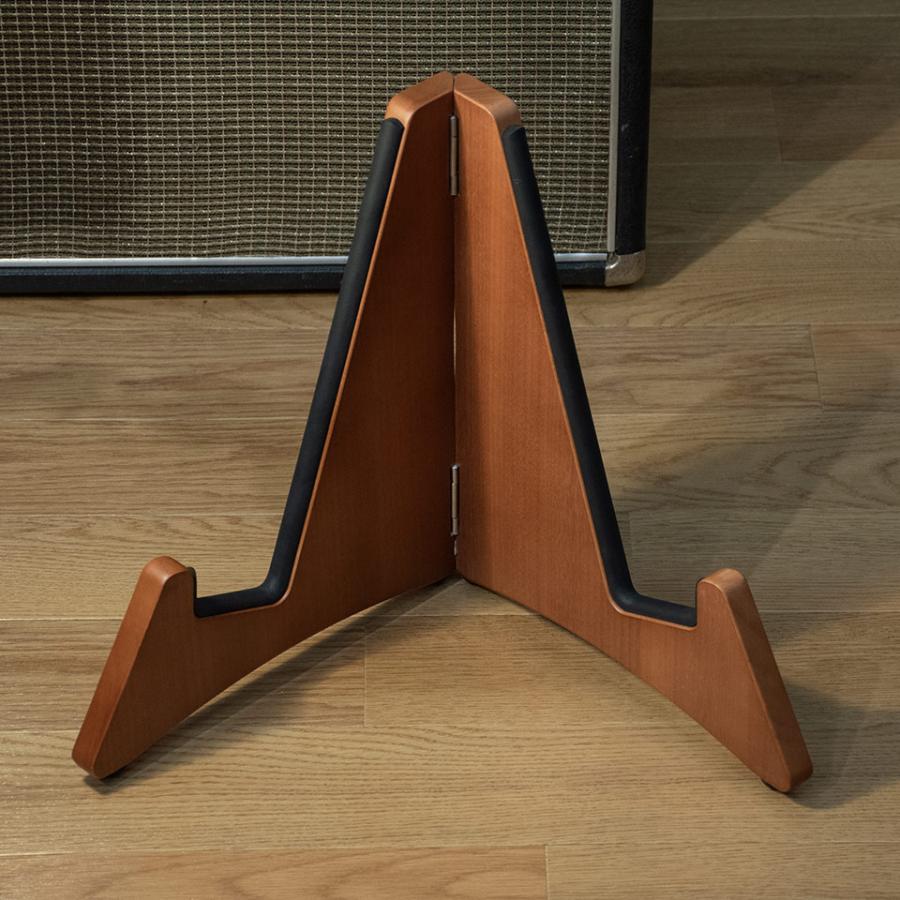 Fender フェンダー エレキギター用木製スタンドTimberframe Electric Guitar Stand, Natural