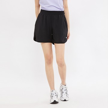 Hang Ten- 涼感四面彈吸濕快乾短褲-女(黑色)