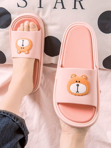 拖鞋女夏 外穿ins潮網紅時尚情侶家居一對可愛室內浴室涼拖鞋男士