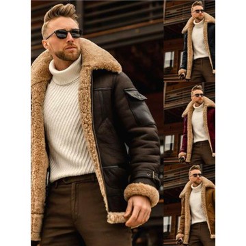 Men winter keep warm jacket man thicken casual overcoat 外套