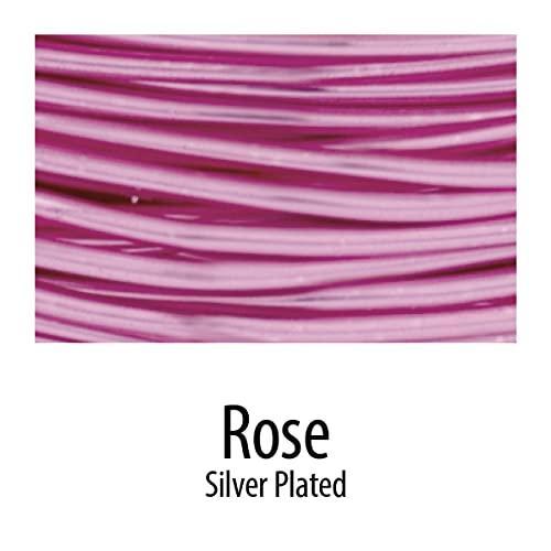 Artistic Wire 20-Gauge Silver Plated Rose Coil Wire, 25-Feet by Beadalon