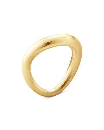 Georg Jensen 14K Yellow Gold Offspring Ring