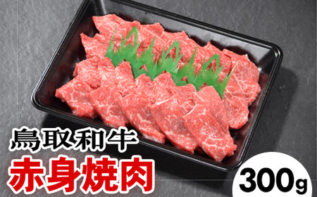 鳥取和牛赤身焼肉（300g）※着日指定不可※離島への配送不可