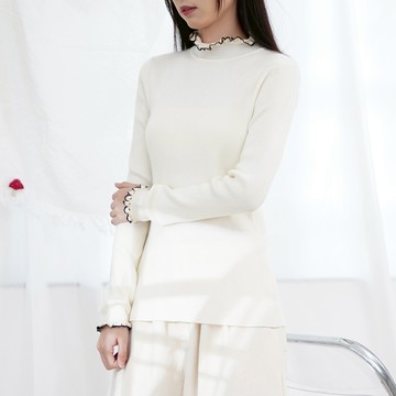 半高領針織彈力內搭上衣476959