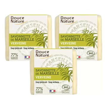 【10%點數回饋】Douce Nature 馬鞭草馬賽皂100公克 X 3入