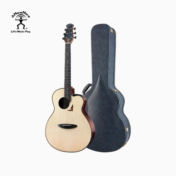 aNueNue 吉他未來系列 LS700｜41吋木吉他 全單板瑞士月亮雲杉＋印度玫瑰木 杉田健司合作 彩虹人官方旗艦店