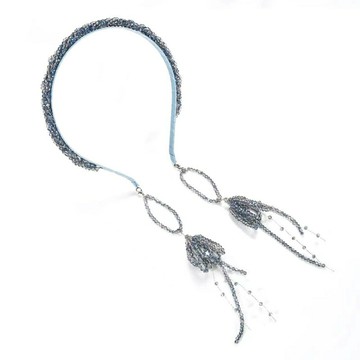 【巴黎精品】現貨+預購 髮箍水晶髮飾-韓版手工串珠流蘇鑲鑽女飾品a1da46