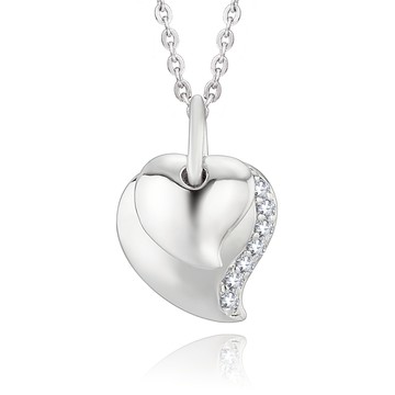 項鍊．愛心｜雙葉盛夏．情人節禮物