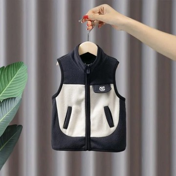 兒童馬甲 男童洋氣馬甲 外穿小男孩背心外套 保暖加厚坎肩 內穿兒童上衣 男生馬甲 百搭馬甲外套【不二雜貨】