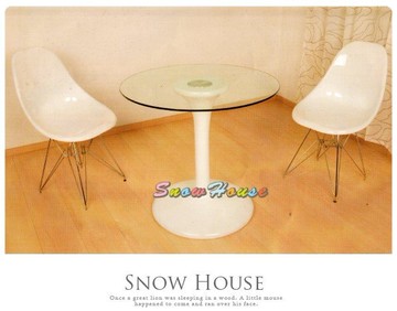 ╭☆雪之屋居家生活館☆╯AA599-07 B08-2洽談桌(強化玻璃)/強化玻璃桌/辦公桌/會議桌/休閒桌