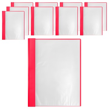 DataBank 三田文具 輕便軟質資料簿 A4 FF-10-49 紅色  10本