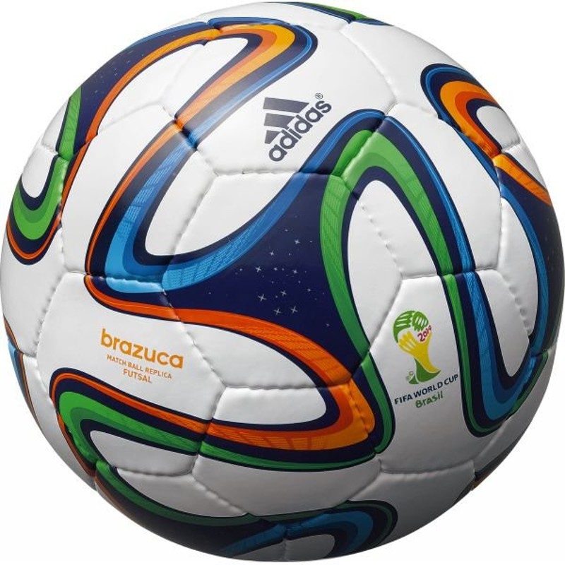14 Fifa ワールドカップ ブラジル大会 レプリカフットサルボール ブラズーカ フットサル Adidas アディダス フットサルボールasf 通販 Lineポイント最大0 5 Get Lineショッピング