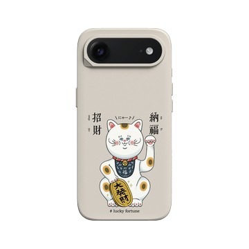 iPhone Air SolidX 貝殼灰 - 保羅先生 Mr.Paul - 招財納福貓