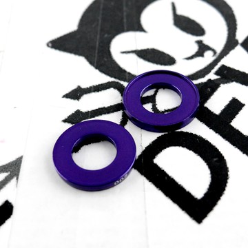 ZOO | 鋁合金墊片 墊片 彩色墊片 M10 10MM 紫色