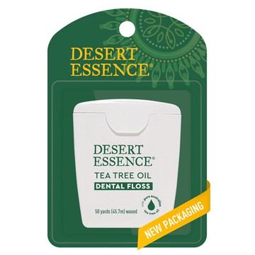 Desert Essence Dental Floss Tea Tree Oil 50 Yards