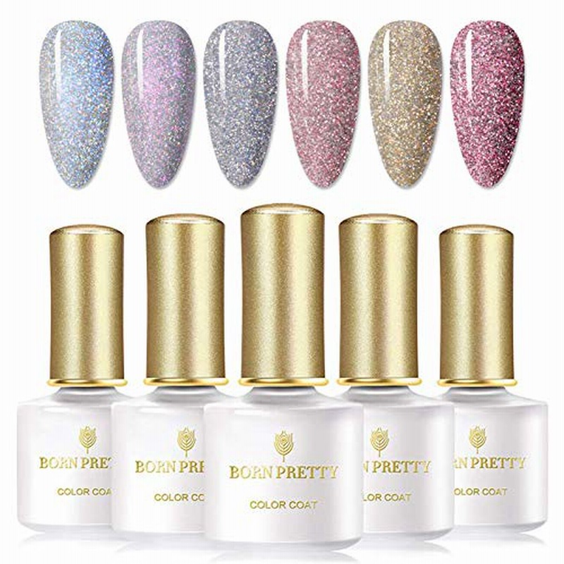 Born Pretty フラッシュネイルジェルカラー ジェルネイルセット 6色セット Uv Led対応 カラージェルセット オーロラネイル 眩しい輝き 通販 Lineポイント最大1 0 Get Lineショッピング
