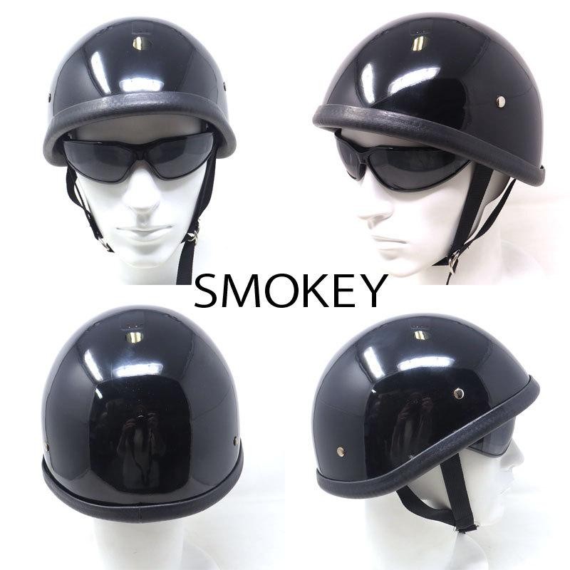 ヘルメット ハーフヘルメット スモーキー SMOKEY 半ヘル ハーフキャップヘルメット HA-02 | LINEブランドカタログ