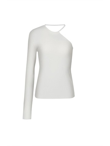 ONE SHOULDER KNITTED TOP