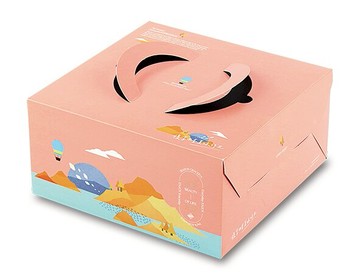 【基本量】手提8吋布丁盒/四季光景/100個