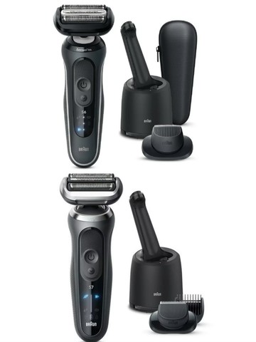 BRAUN 百靈 刮鬍刀 三刀片 刮鬍刀 6系列 62-G7200CC  7系列 72-G7500CC 父親節禮物 日版原裝進口