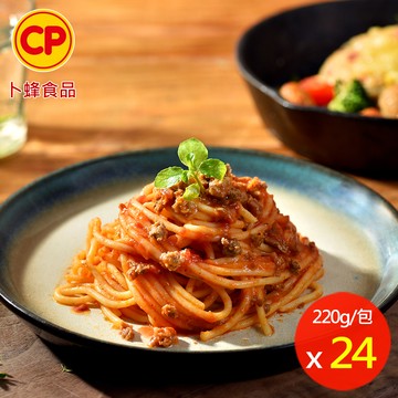 【卜蜂】蕃茄紅醬義大利麵(220g) 24入組