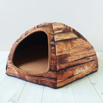 冰屋2號-  森林小木屋 11種顏色 貓窩 貓奴入門款