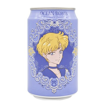 【Ocean Bomb】美少女戰士海洋深層氣泡水-鳳梨風味（330ml*24入/箱）_廠商直送