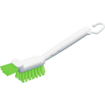 日本製 MAMEITA 排水口專用清潔刷 直角排水口刷 流理台刷 提籠 濾網 氣炸鍋網籃清潔刷