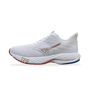 MIZUNO 美津濃 慢跑鞋-白金色 WAVE RIDER 28-J1GC245501