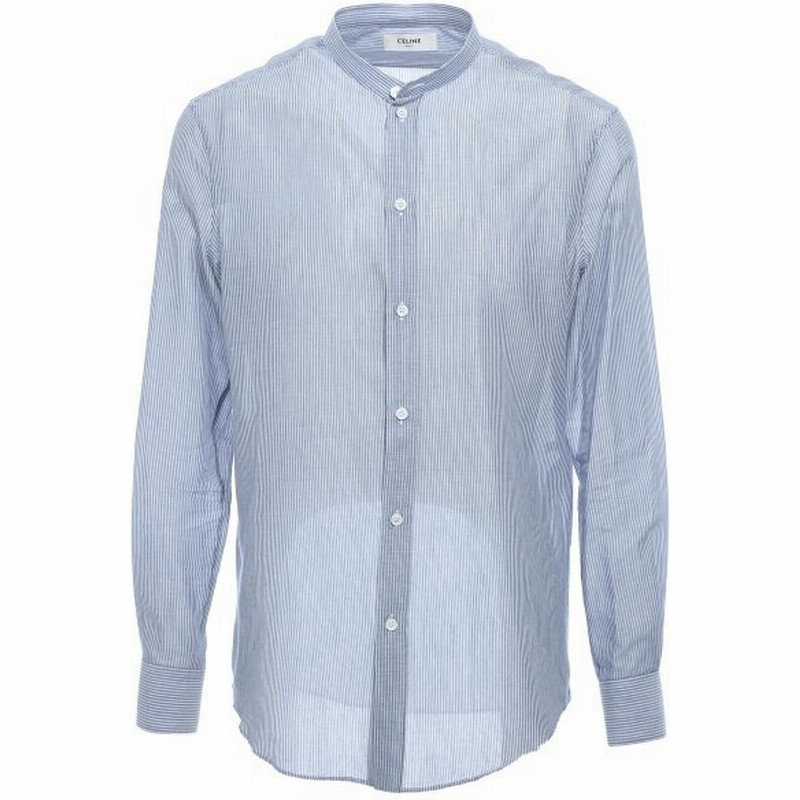 セリーヌ Celine 長袖シャツ ブルー メンズ 2c267 118i 07bh 通販 Lineポイント最大0 5 Get Lineショッピング